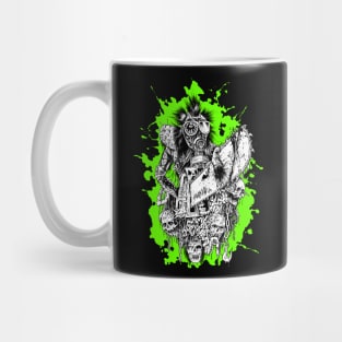 Chainsaw Charlie (green) Mug